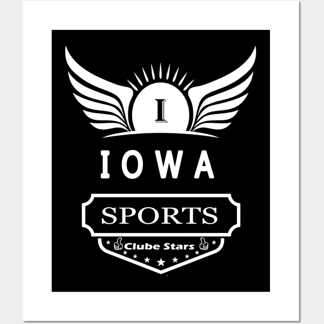 Iowa Sport Wall Art by Alvd Design